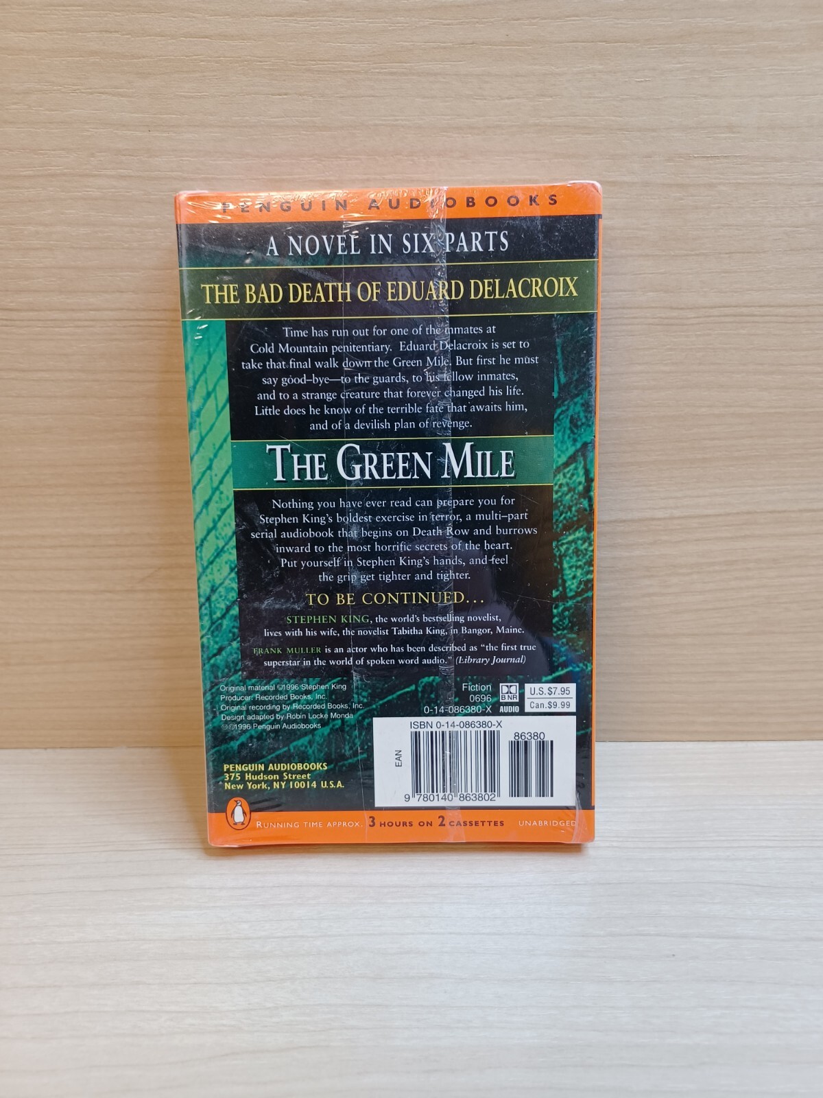 The Green Mile Stephen King Part 4 The Bad Death of Eduard Delacroix 2 Cassettes
