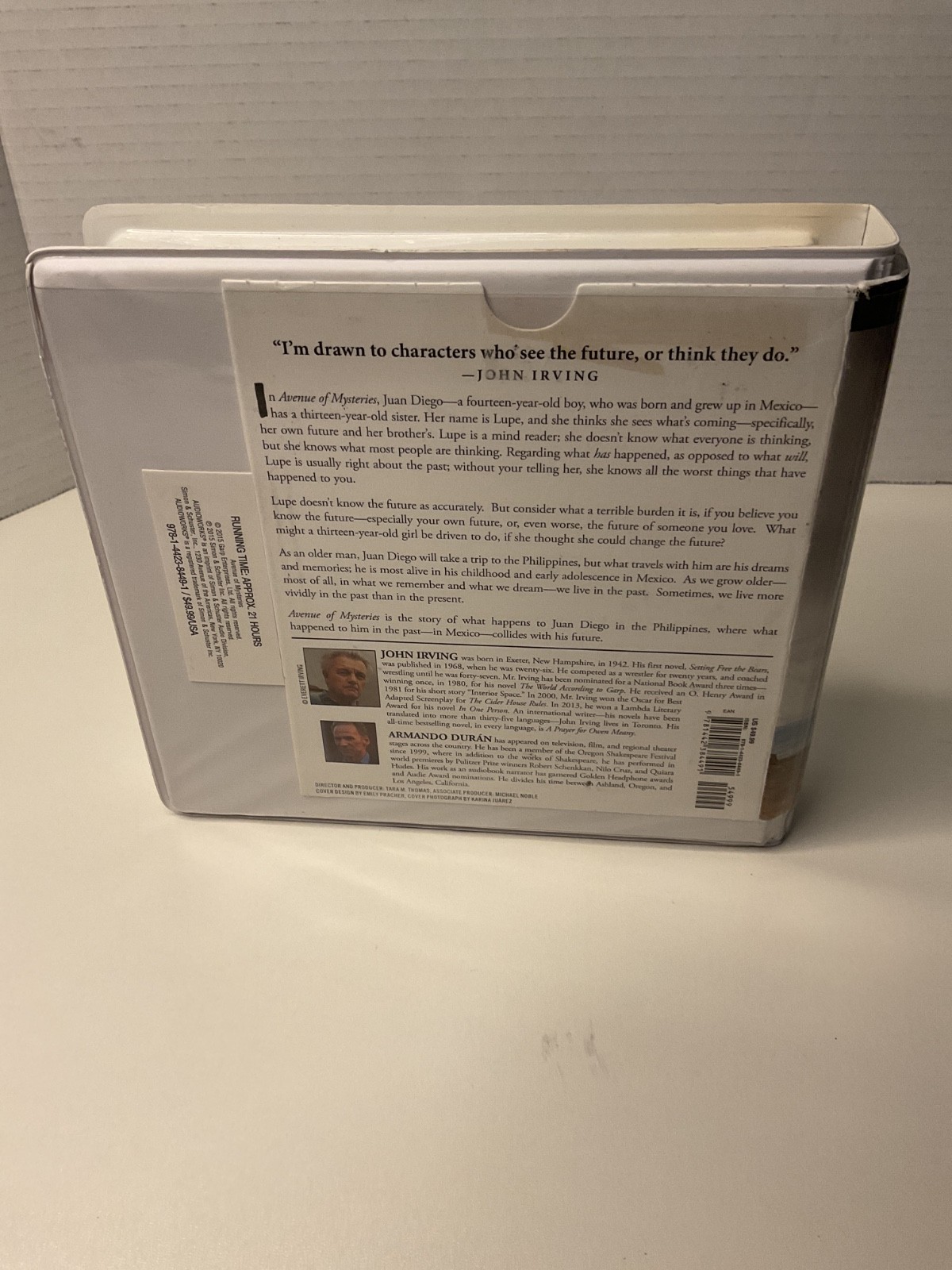 Avenue of Mysteries by John Irving (2015, Compact Disc, Unabridged edition)
