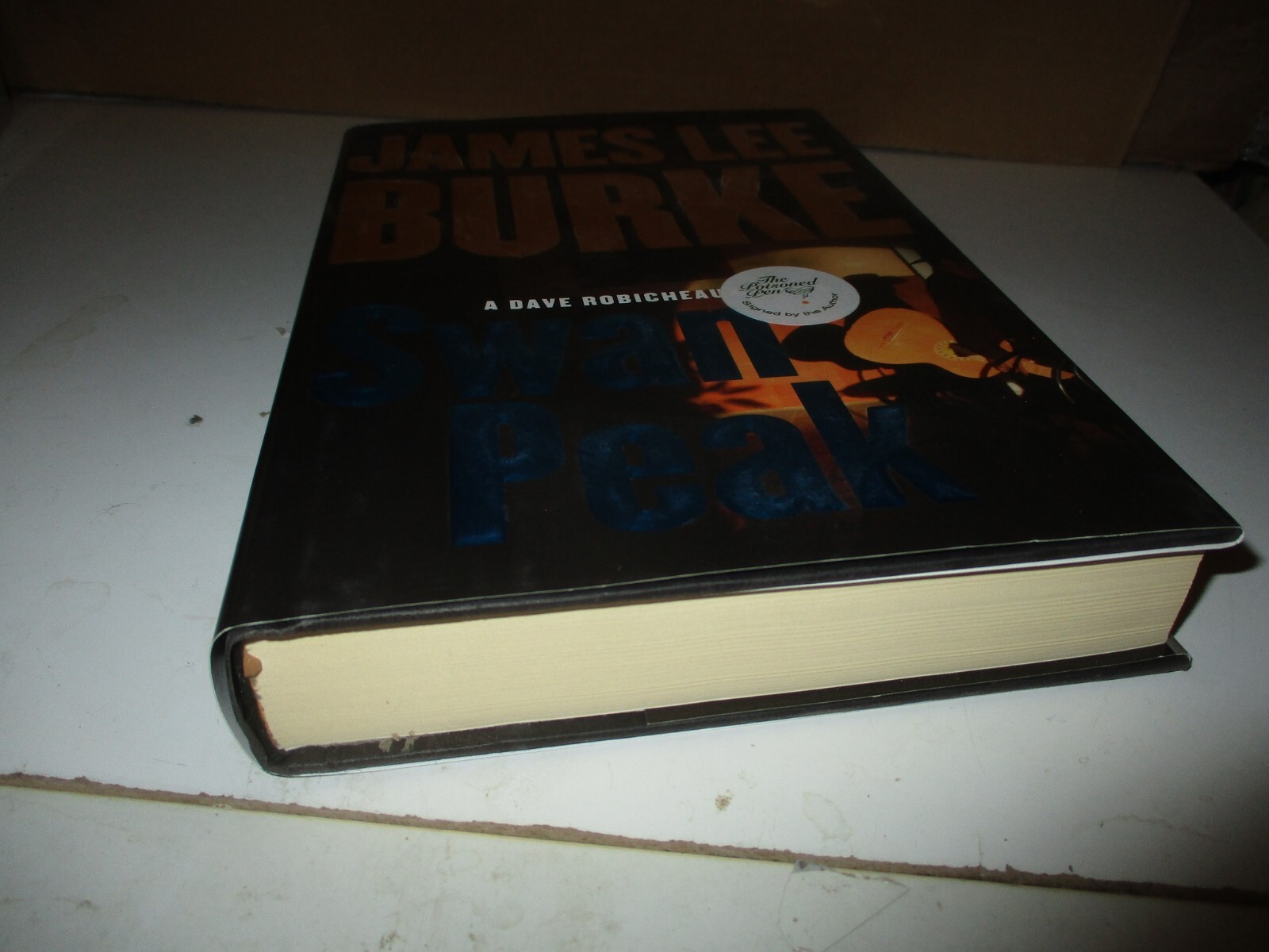 Dave Robicheaux Novel: Swan Peak by James Lee Burke (2008, Hardcover, Signed