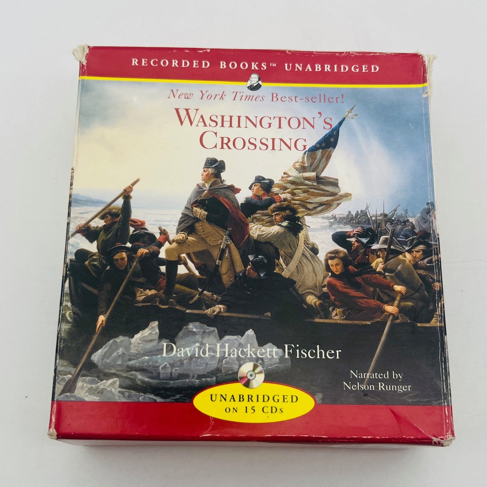 Washington’s Crossing David Hackett Fischer Audiobook 15 CD Unabridged History