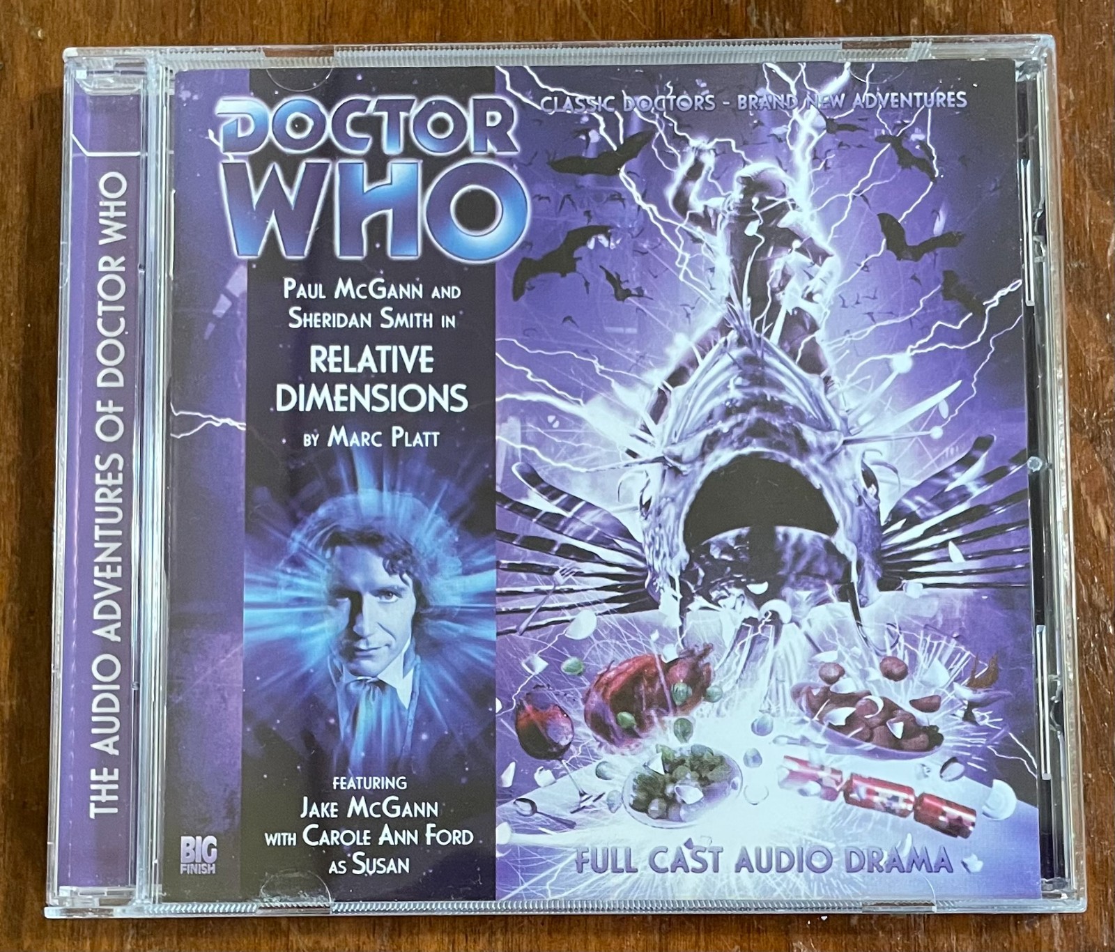 Doctor Who Relative Dimensions Marc Platt CD Audiobook 2010 Paul McGann Jake