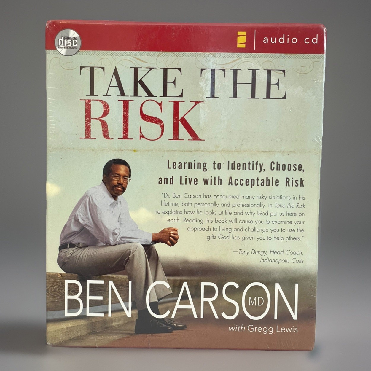 Take The Risk-Ben Carson MD-CD Audio Book-New-Learning to Live with Risk