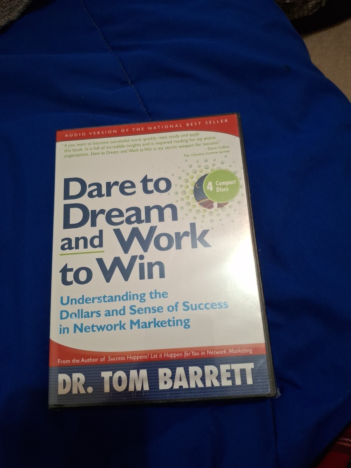Dr Tom Barrett: Dare to Dream and Work to Win (4 CD Audiobook) Network Marketing