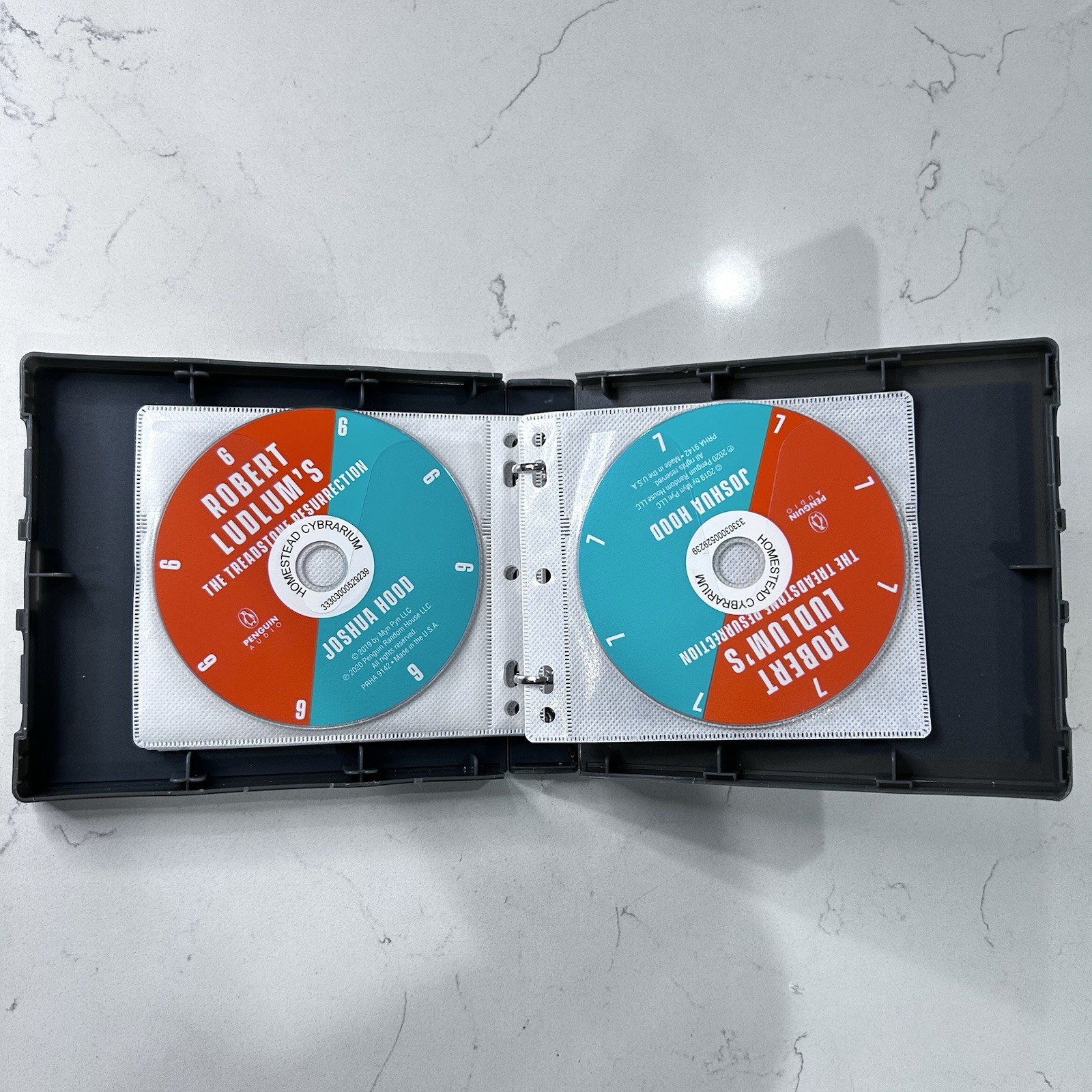 Robert Ludlum’s The Treadstone Resurrection by Joshua Hood Audiobook 8-Disc Set