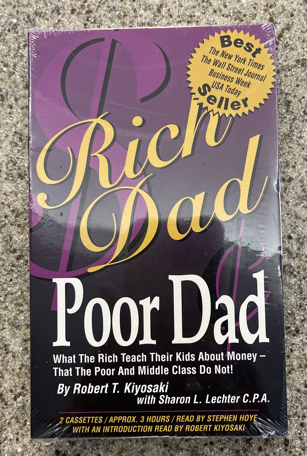 Rich Dad, Poor Dad: What the Rich Teach Their Kids about Money 2 Cassettes New