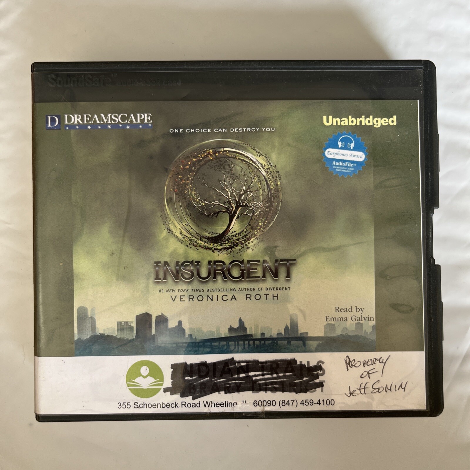 Insurgent Bk. 2 by Veronica Roth (2012, CD)(Audio Book)(CD)