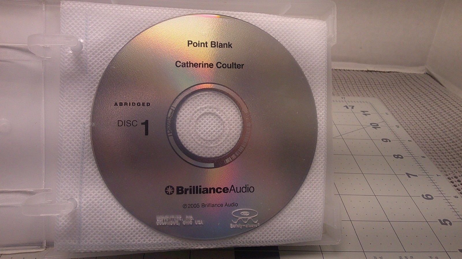 Catherine Coulter FBI Collection Point Blank Double Take TailSpin 3 books on CD