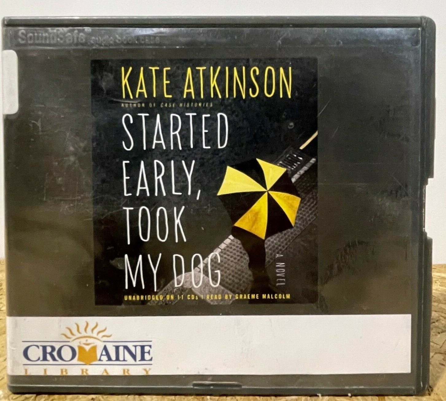 Started Early, Took My Dog by Kate Atkinson Ex Lib 11 CD Unabridged Audiobook
