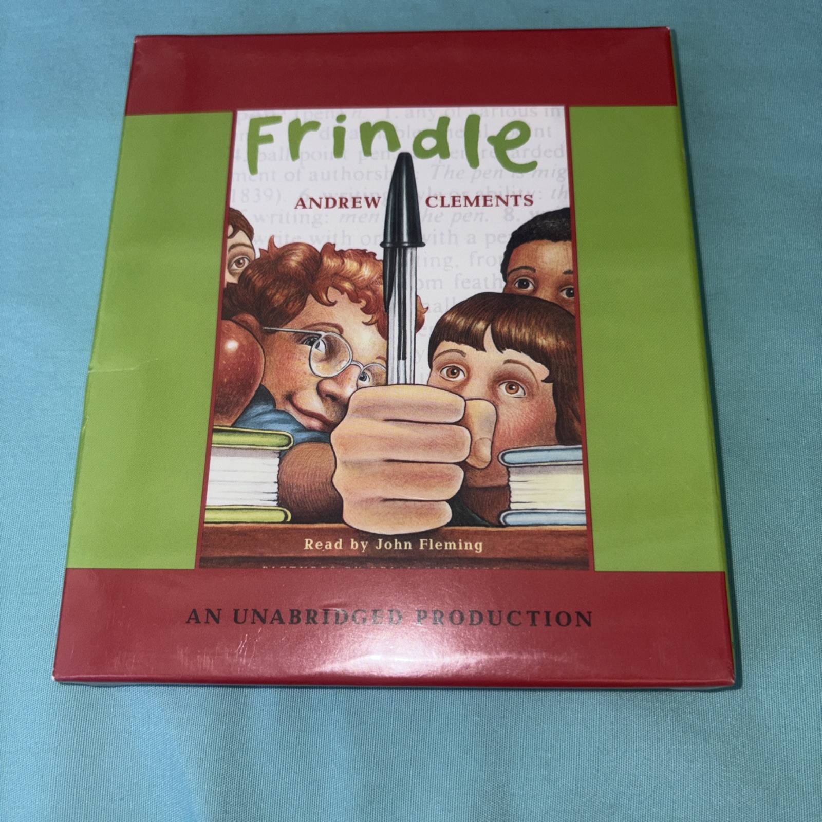 Andew Clements Frindle Unabridged 2-Disc CD Set Audiobook NEW Audio Book SEALED