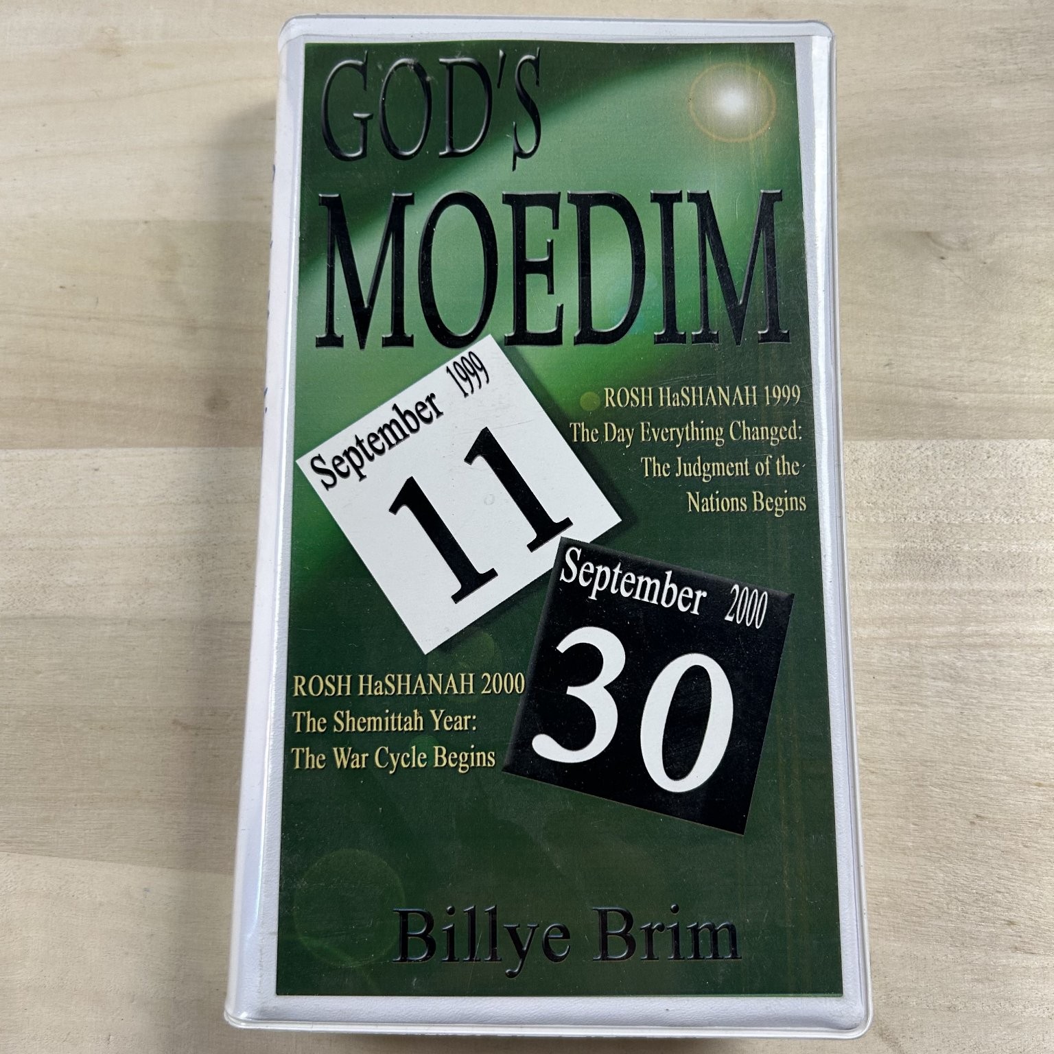 God’s Moedim by Billye Brim Audiobook Cassettes 4 Tapes