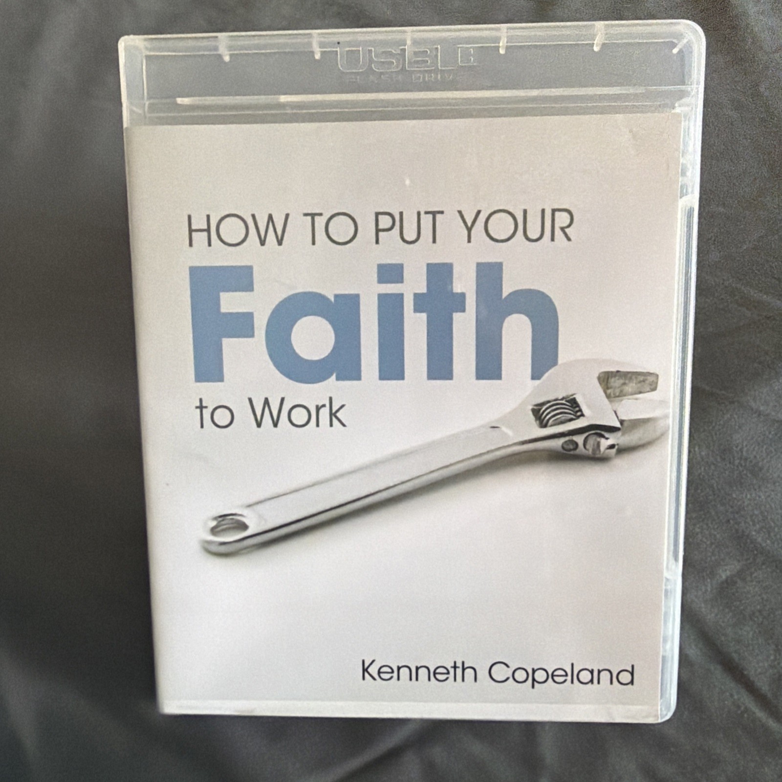 Kenneth Copeland How to Put Your Faith to Work Audiobook USB Christianity Faith