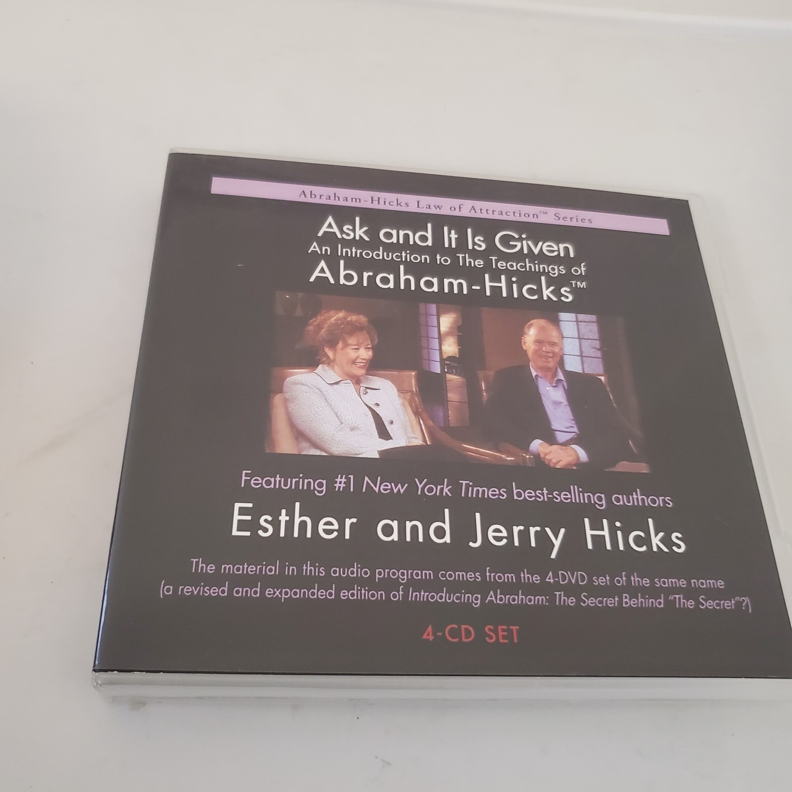 Ask and It Is Given Abraham-Hicks 4-CD Set Esther Jerry Hicks Law of Attraction