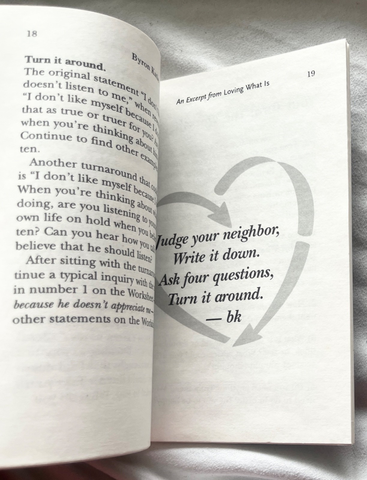 Loving What Is❤️Byron Katie💿Stephen Mitchell Audio CD Sampler Booklet📓The Work
