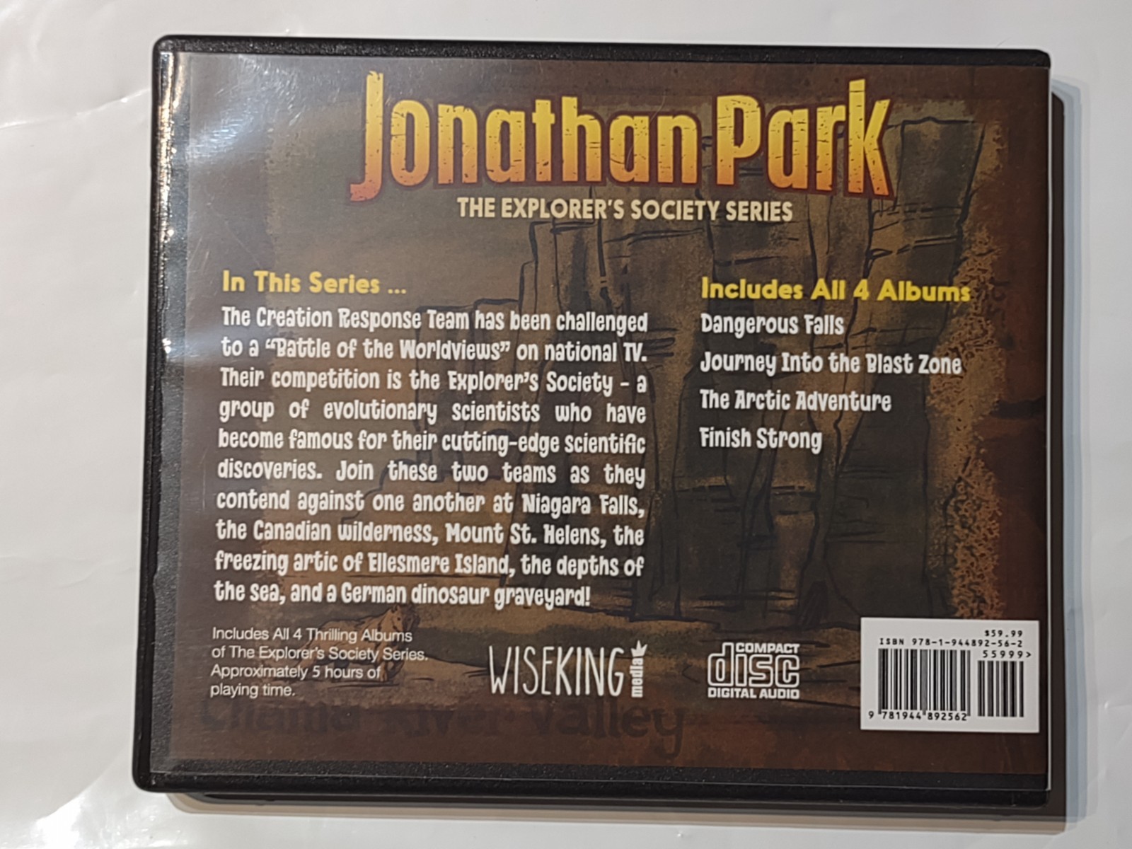 Jonathan Park The Explorers Society Series Complete Fifth Series 4 CD Set