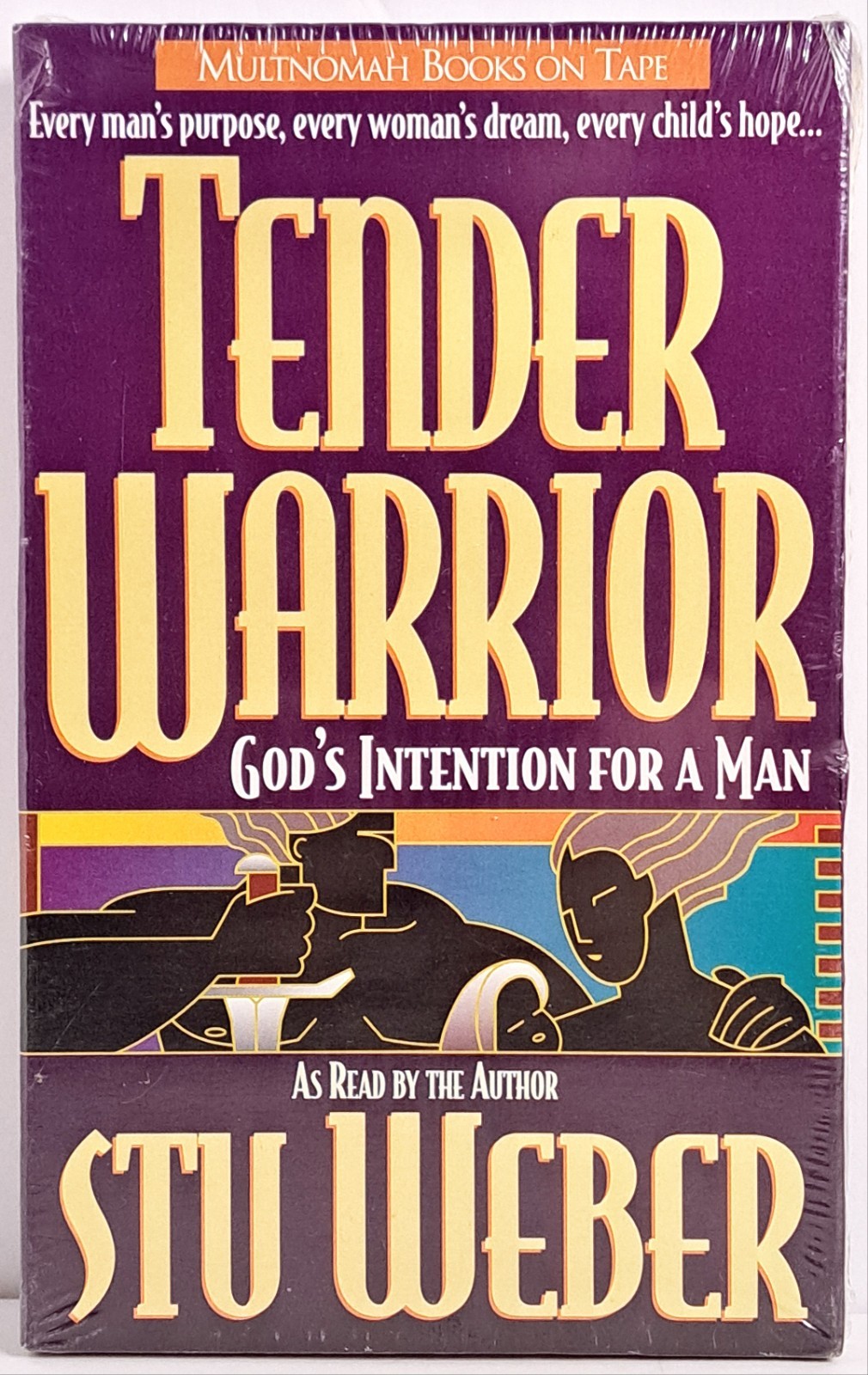 Tender Warrior | Stu Weber ~ New Sealed Audio Book on Cassette Tape 1993