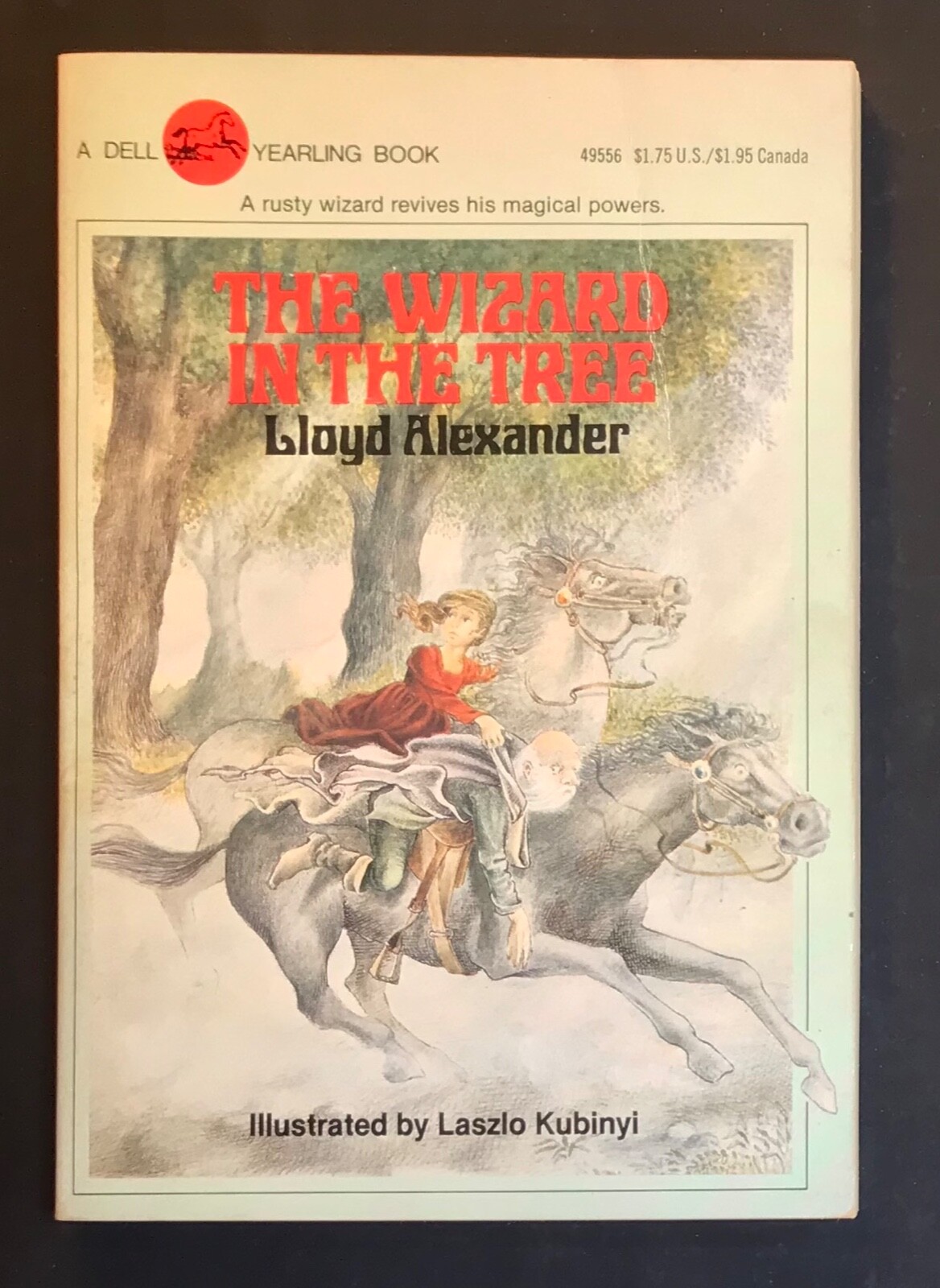 The Wizard in the Tree by Lloyd Alexander 1981 Dell Yearling softcover Kids Book