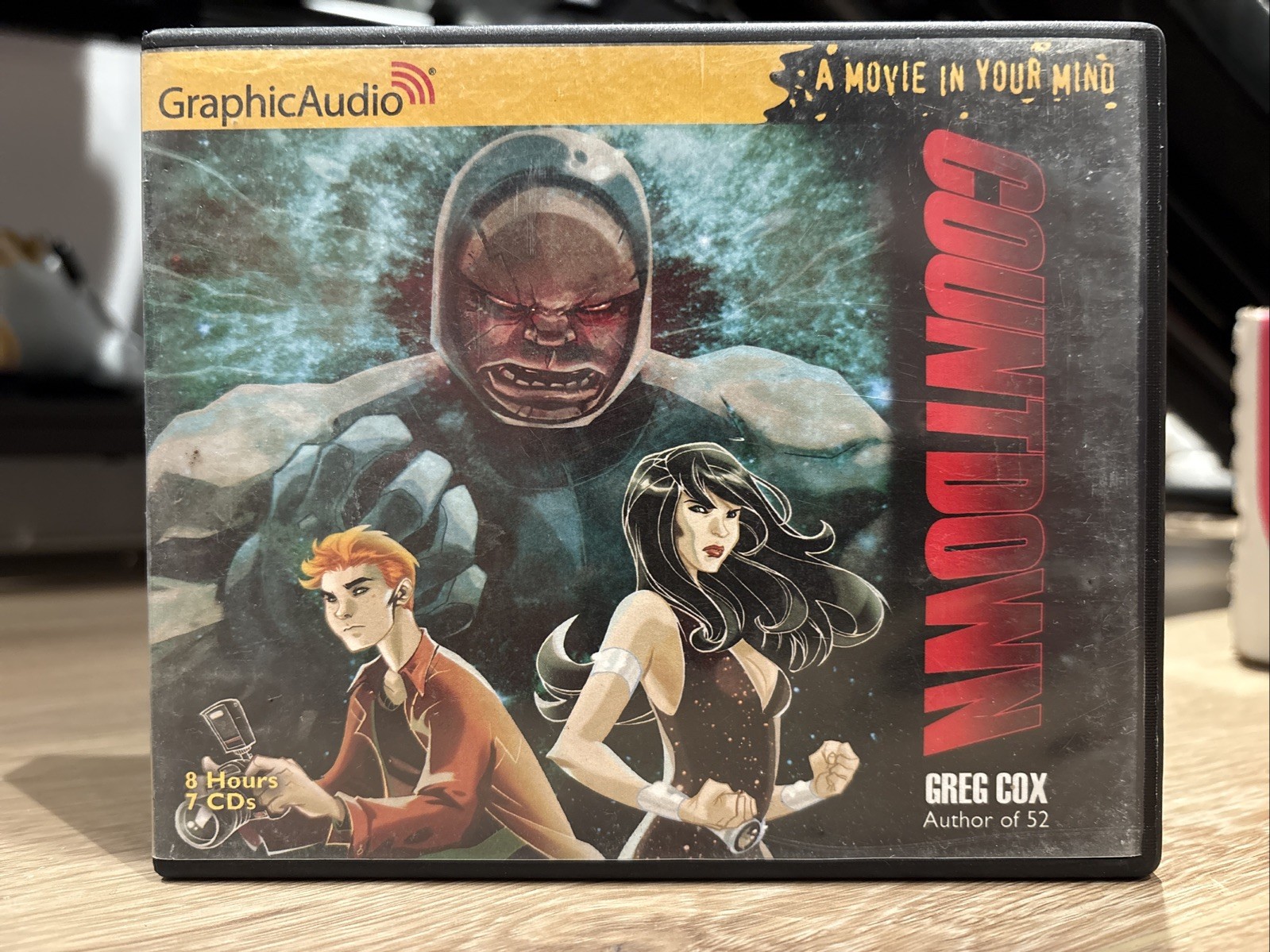 COUNTDOWN — DC COMICS — GRAPHIC AUDIO 7xCD’S 8 Hours Audiobook