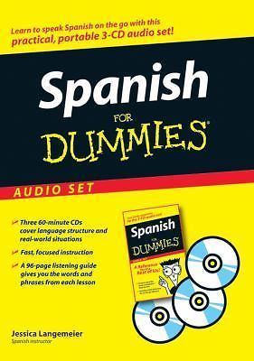 Spanish For Dummies Audio Set — Audio CD By Langemeier, Jessica — GOOD