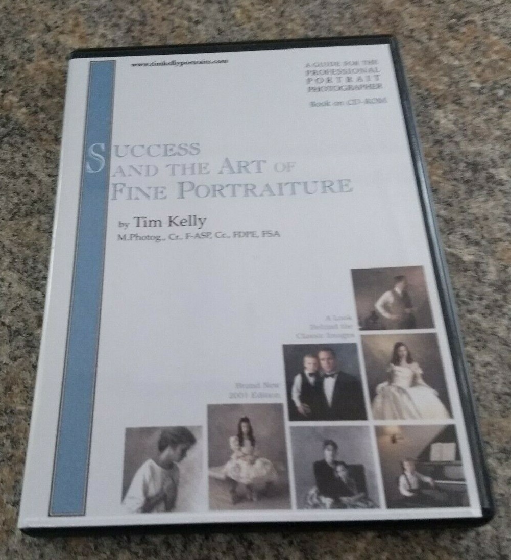 Success And The Art of Fine Portraiture Book on CD Tim Kelly Photography