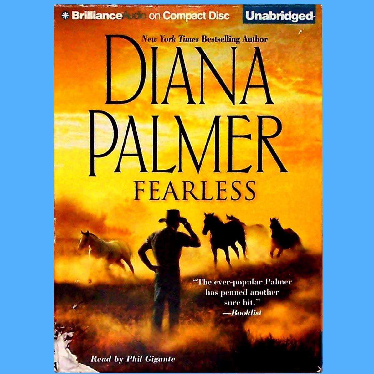 Fearless by Diana Palmer Audiobook 7 CDs Unabridged Western Contemporary Romance