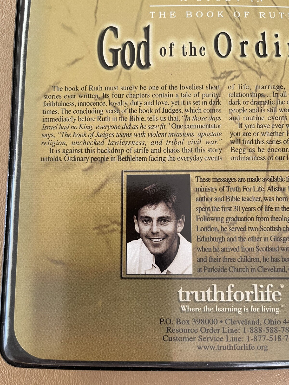 Alistair Begg Teaching Series God Of The Ordinary The Story Of Ruth 10 Disc