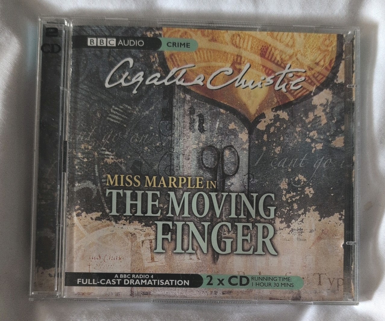The Moving Finger by Agatha Christie BBC Radio 4 June Whitfield Audiobook 2 Disc