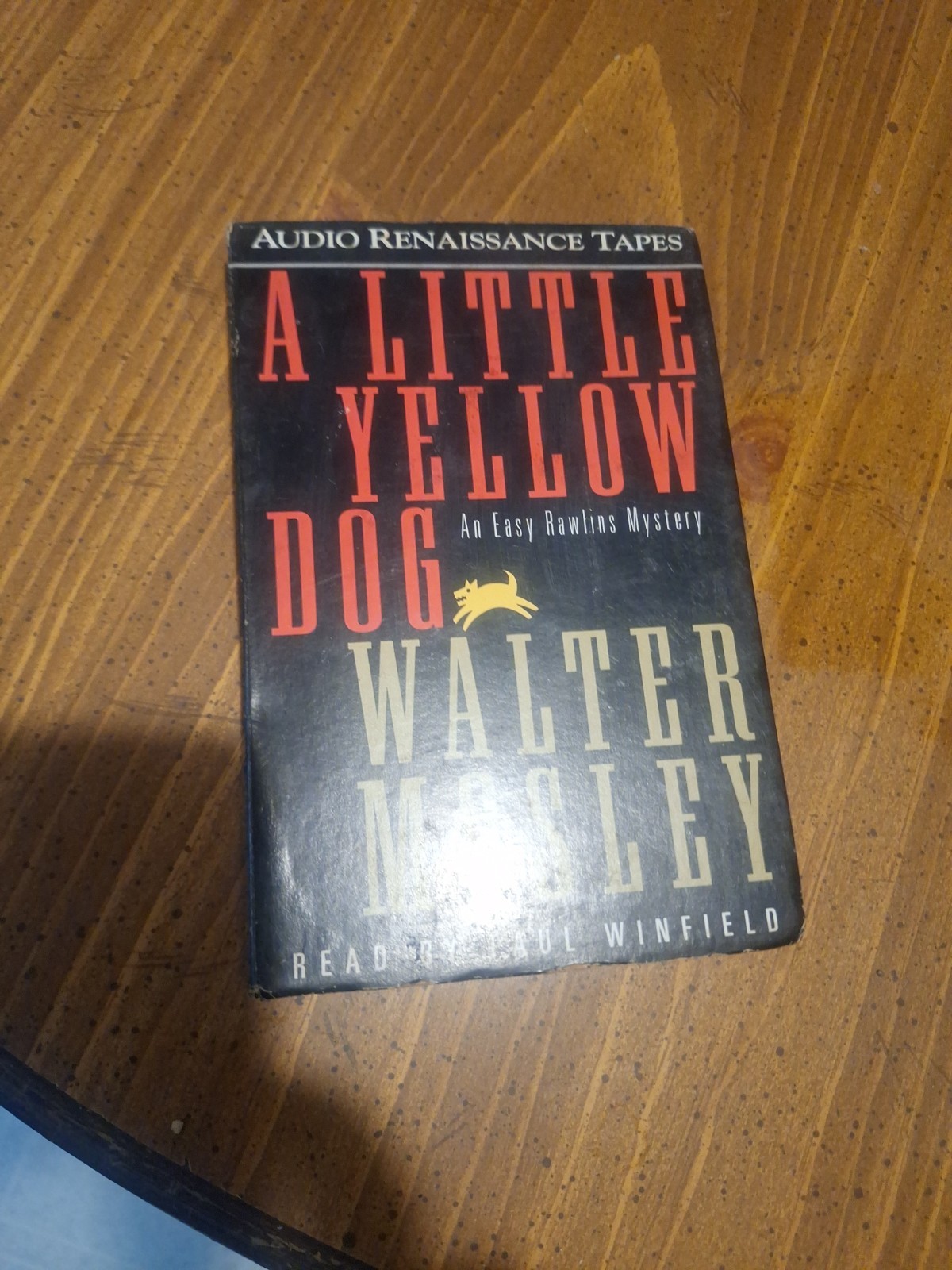A LITTLE YELLOW DOG Walter Mosley Sudiobook Cassette