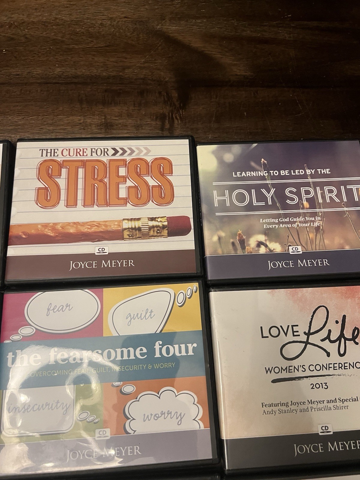 Lot of 41 Different Joyce Meyer Christian Audio CD/DVD Sets See Pic Open/ Sealed
