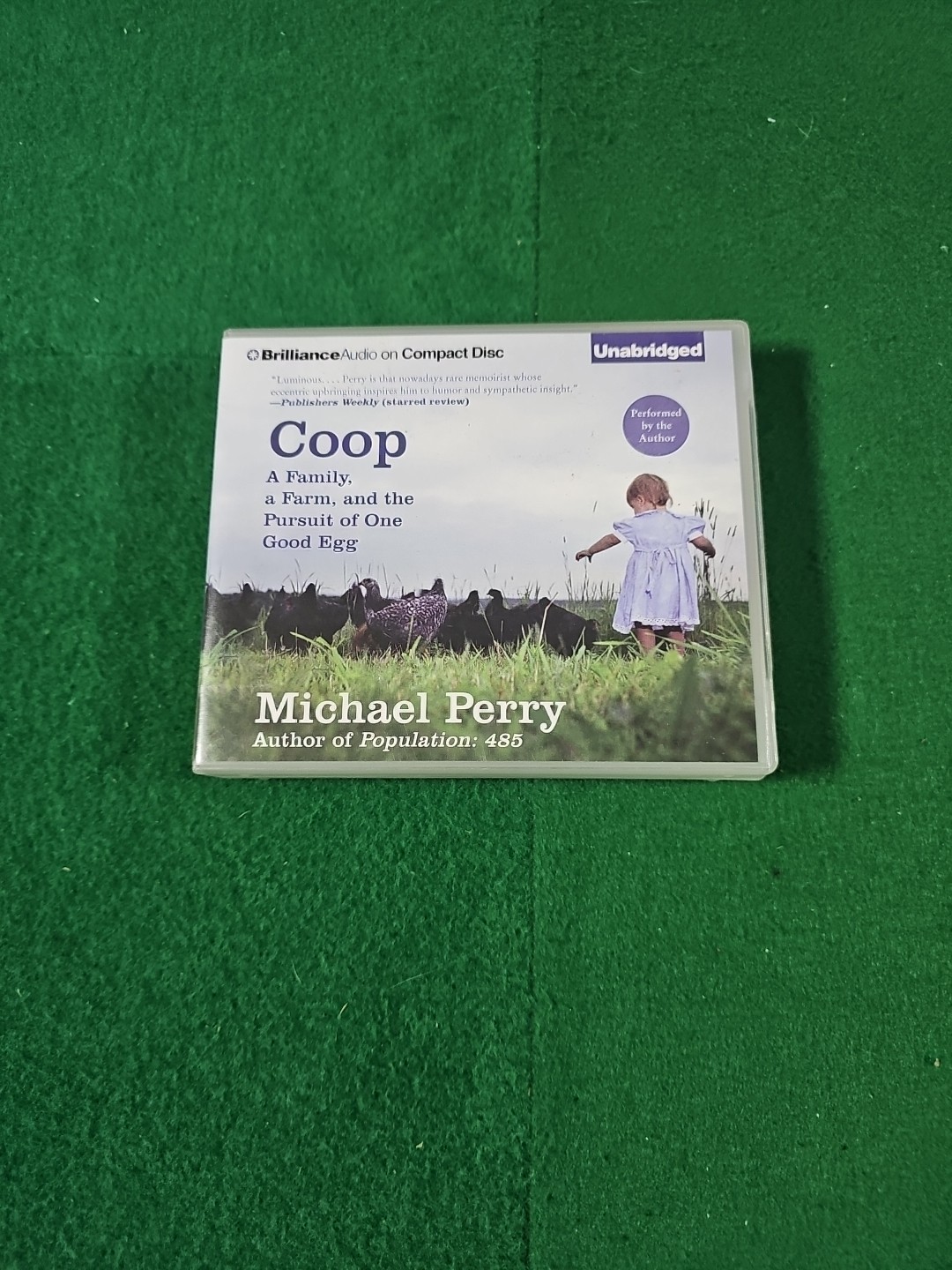 «Coop» by Michael Perry / Brilliance Audio Book / 9 CD Set / Unabridged
