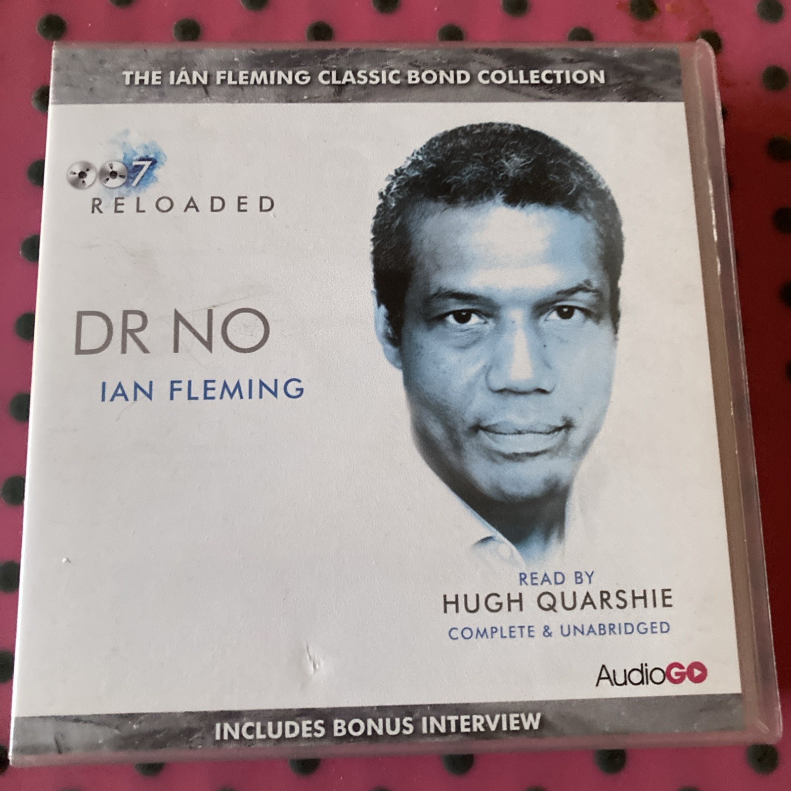 Ian Fleming : Dr No (8xCD) James Bond : 007 : Unabridged audiobook HUGH QUASHIE