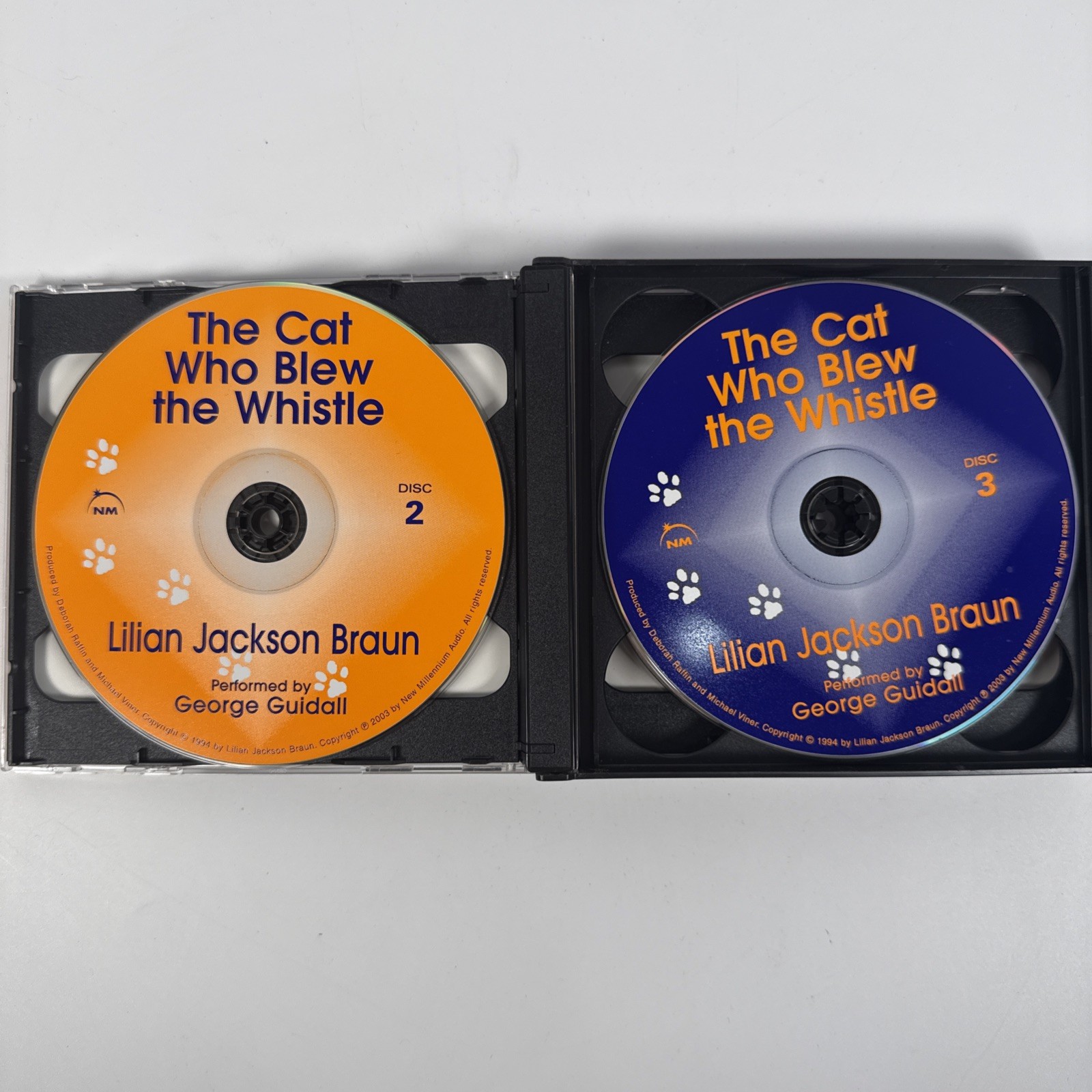 THE CAT WHO BLEW THE WHISTLE by Lilian Jackson Braun (Unabridged AUDIO CD)