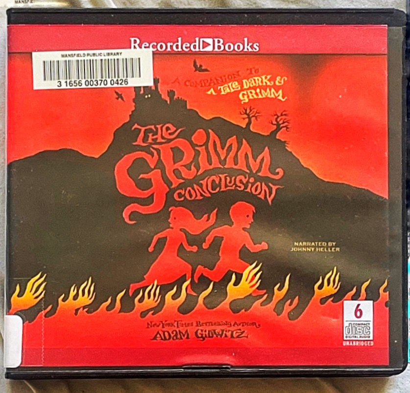 Lot 4👺Audiobook💿CDs Grimm Tale Dark+Glass+Conclusion+Poe Estate EXLIB FreeShip