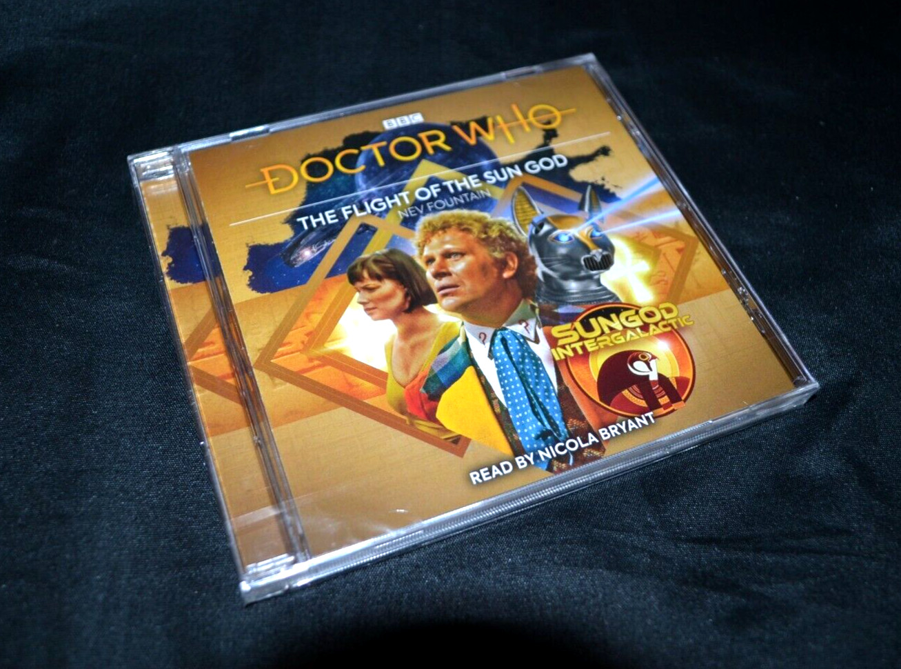 Sixth 6th Doctor Who BBC CD Audiobook The Flight of the Sun God 2018