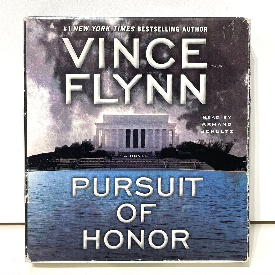 Pursuit Of Honor CD Audiobook by Vince Flynn Espionage Terrorism Spy Thriller