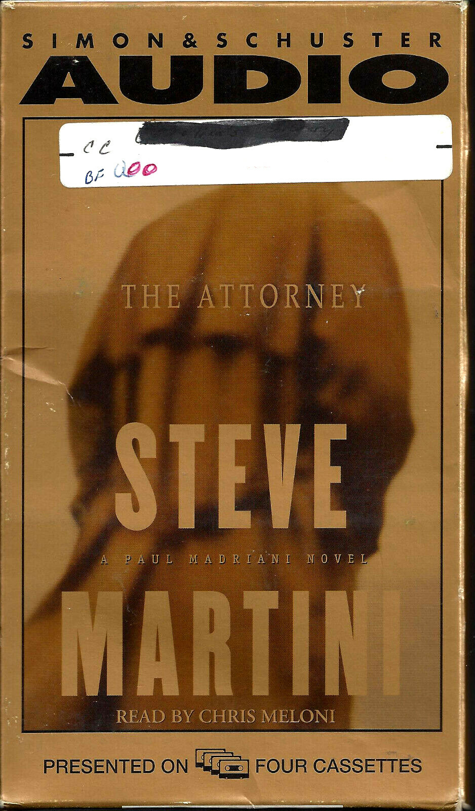 Book on Cassette The Attorney By Steve Martini