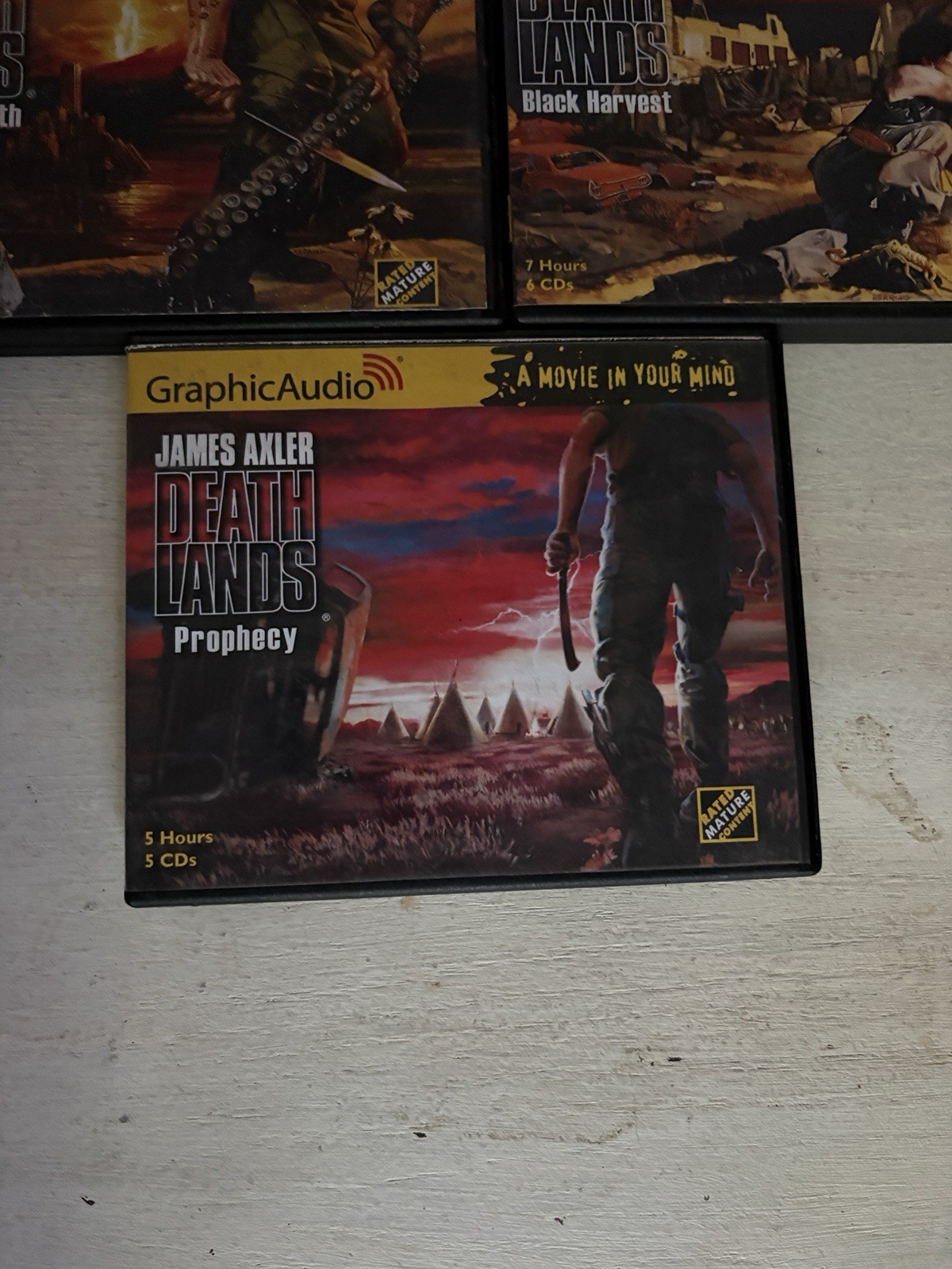 Deathlands Audiobook Lot 13 Books GA Gold Eagle James Axler Unabridged Complete