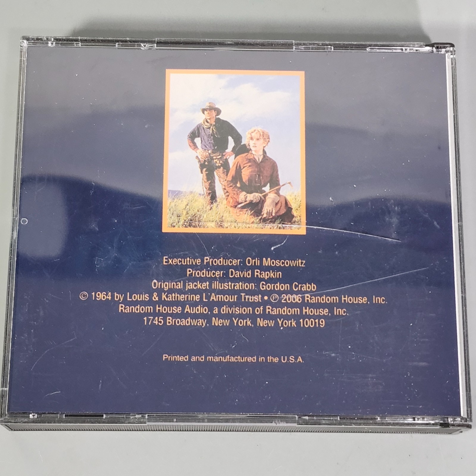 Louis Lamour Kiowa Trail Audiobook CD Set Western Ron McLarty Unabridged 4-discs