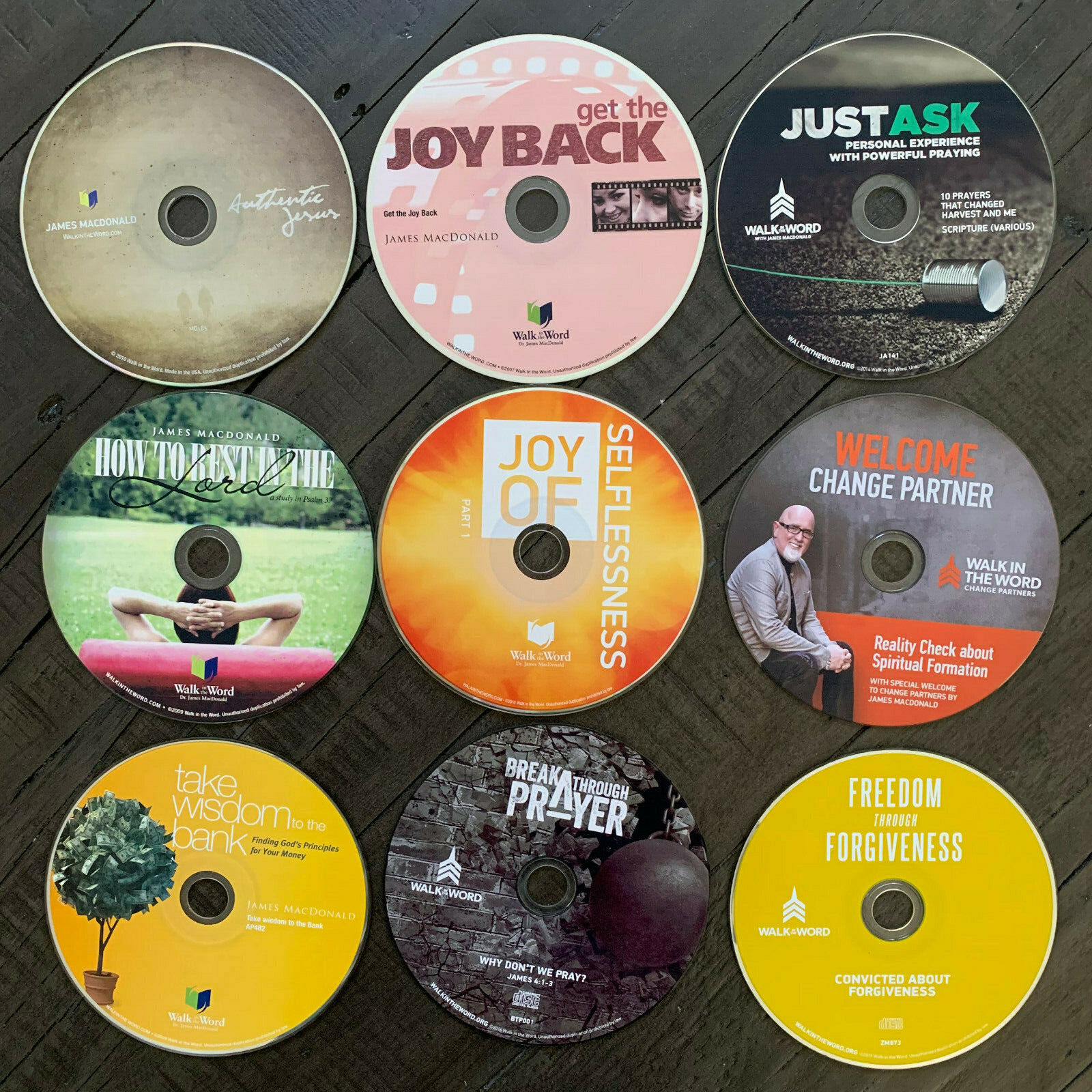 James MacDonald ~ 9 CD Messages on Miscellaneous Stand-alone Topics