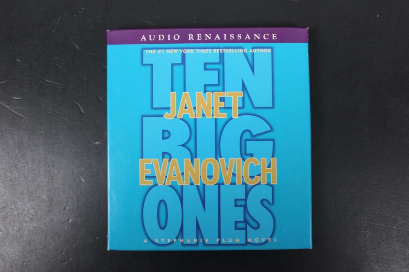 Ten Big Ones by Janet Evanovich (2004, Compact Disc) CD Audio Book -KV1970