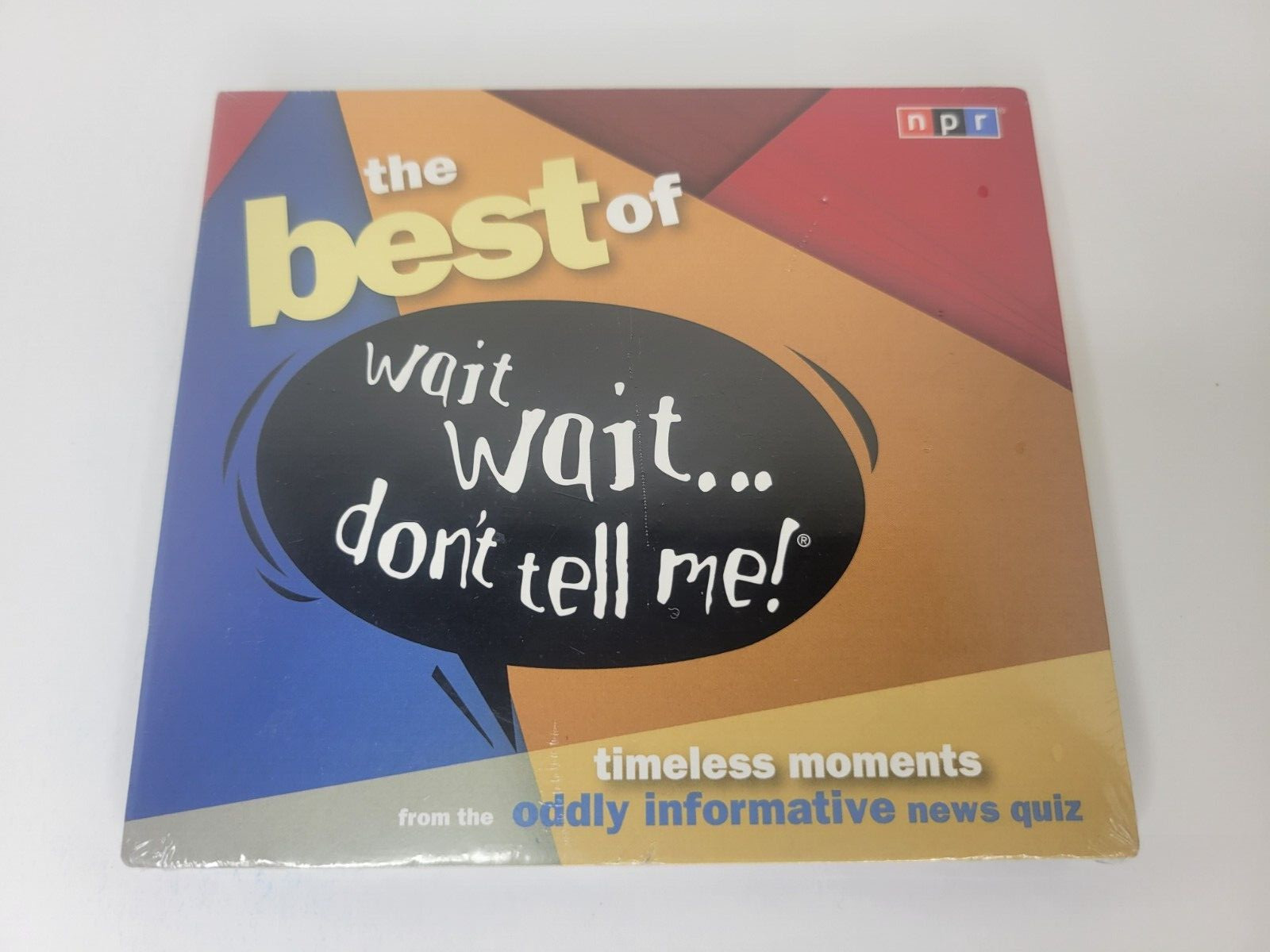 The Best of Wait Wait…Don’t Tell Me! (NPR) — Audio CD By Mo Rocca 2 Disk Combo