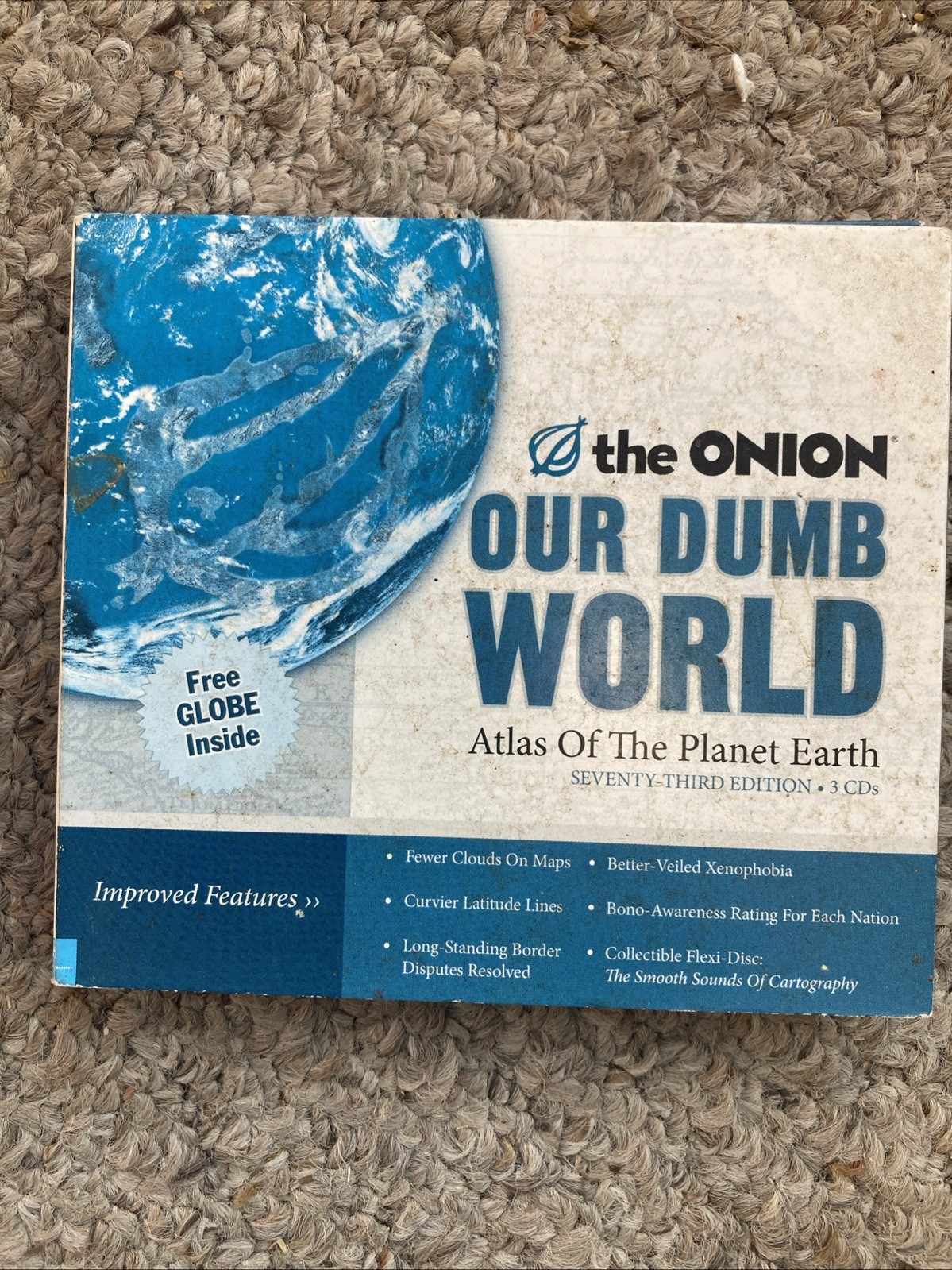 Our Dumb World : The Onion’s Atlas of the Planet Earth, 73rd Edition by The…