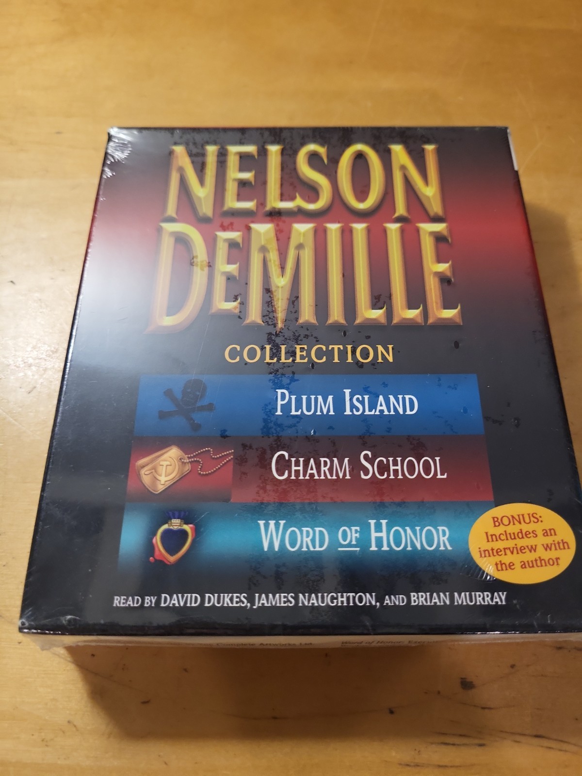 Nelson Demille Collection Vol. 2 : Plum Island; Charm School; Word of Honor…