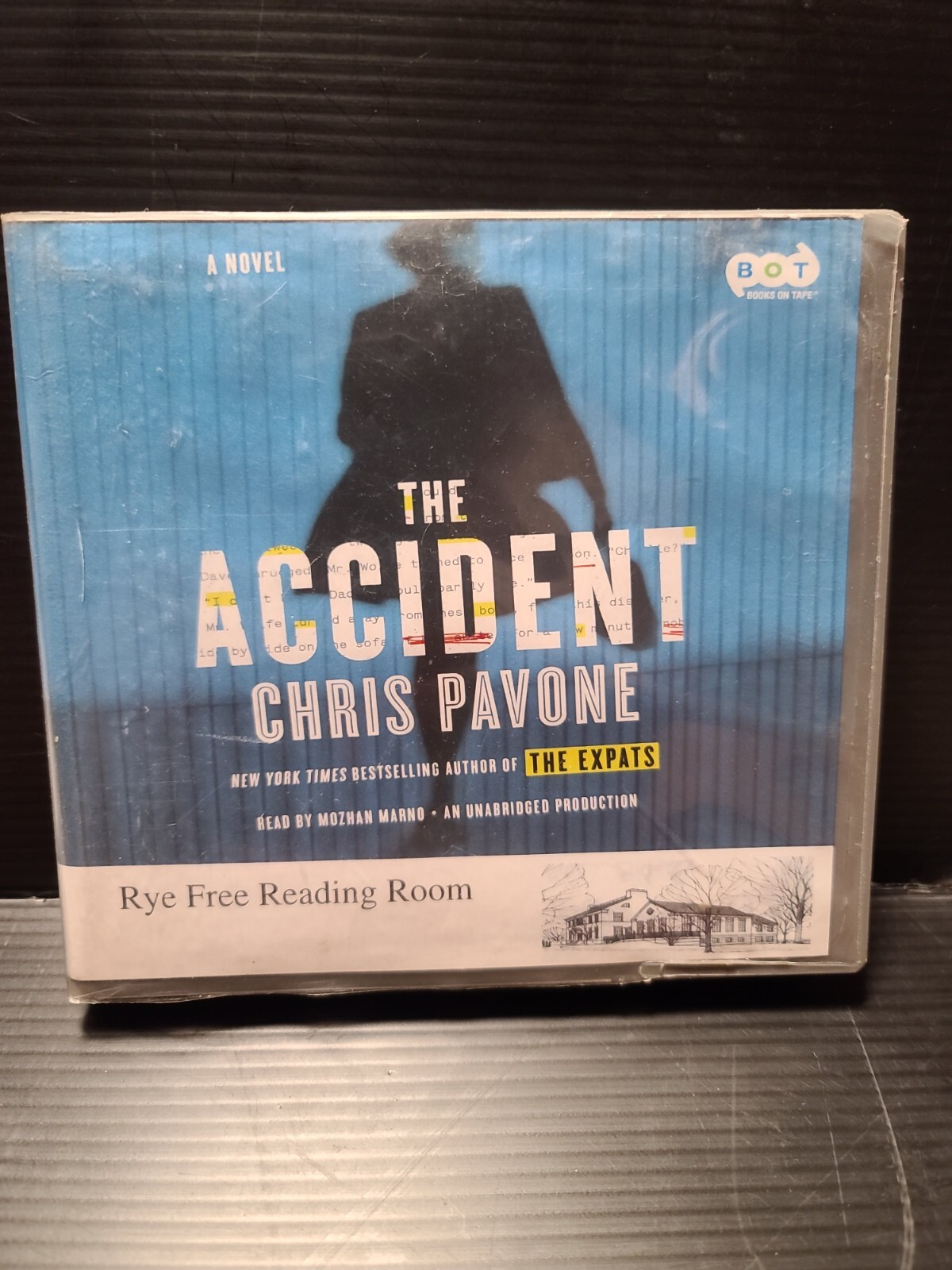 Shelf218 Audiobook~The accident- Chris pavone- unabridged-10cds