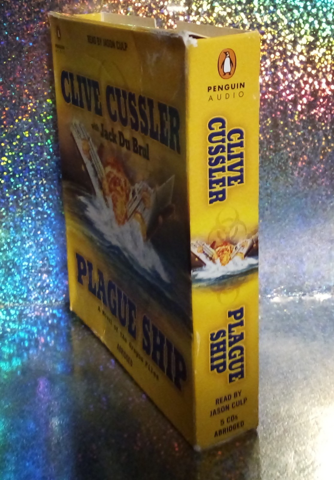 (CZBA) «PLAGUE SHIP» CLIVE CUSSLER / JACK DU BRUL / 5-CD / PRE-HEARD / 2008
