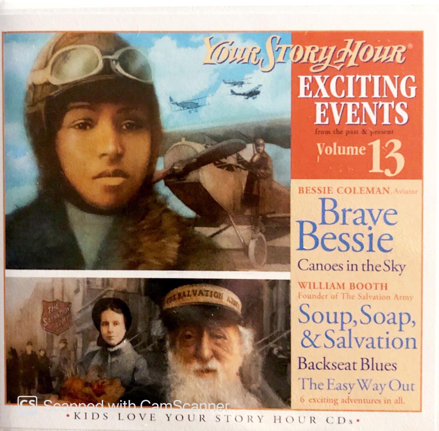 New YOUR STORY HOUR EXCITING EVENTS Series Volume 13 3-CD Audio Set 2022