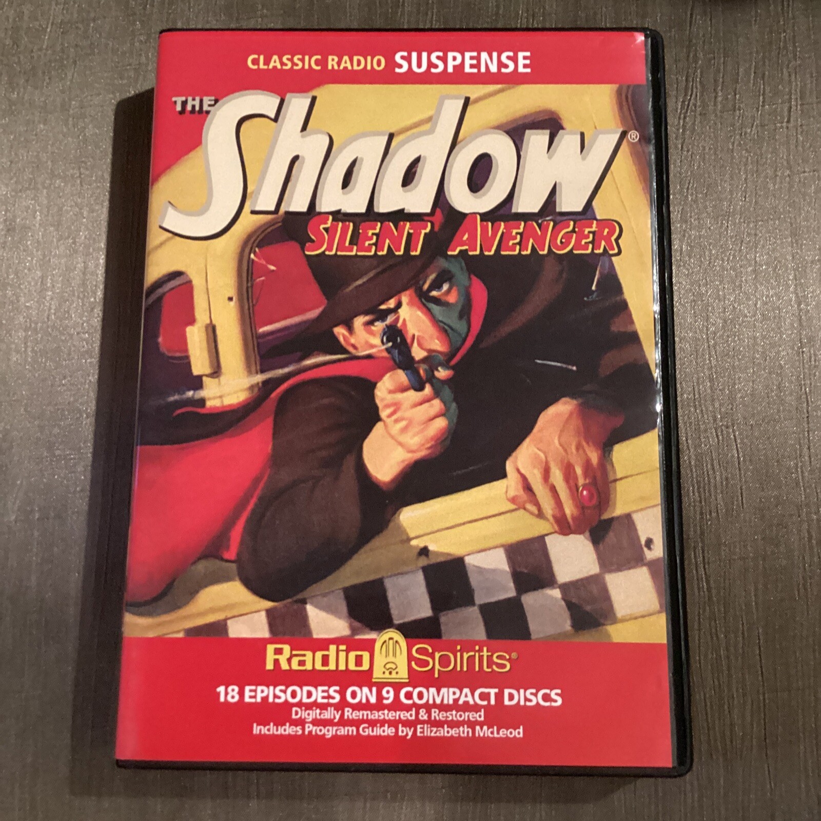 “The Shadow Silent Avenger” CDs — episodes from the 1930s-1940s — Orson Welles