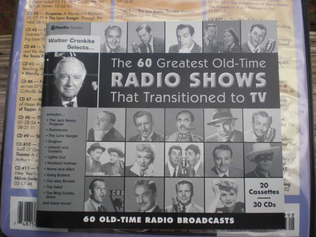 Walter Cronkite Selects: The 60 Greatest Old-Time Radio Shows that Transitioned