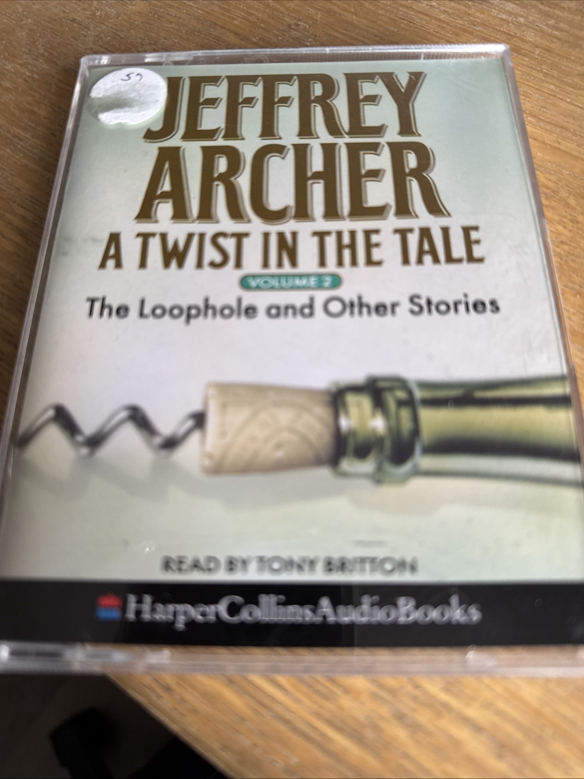 Jeffrey Archer A Twist In The Tale Vol 2 Loophole Audiobook Tony Britton