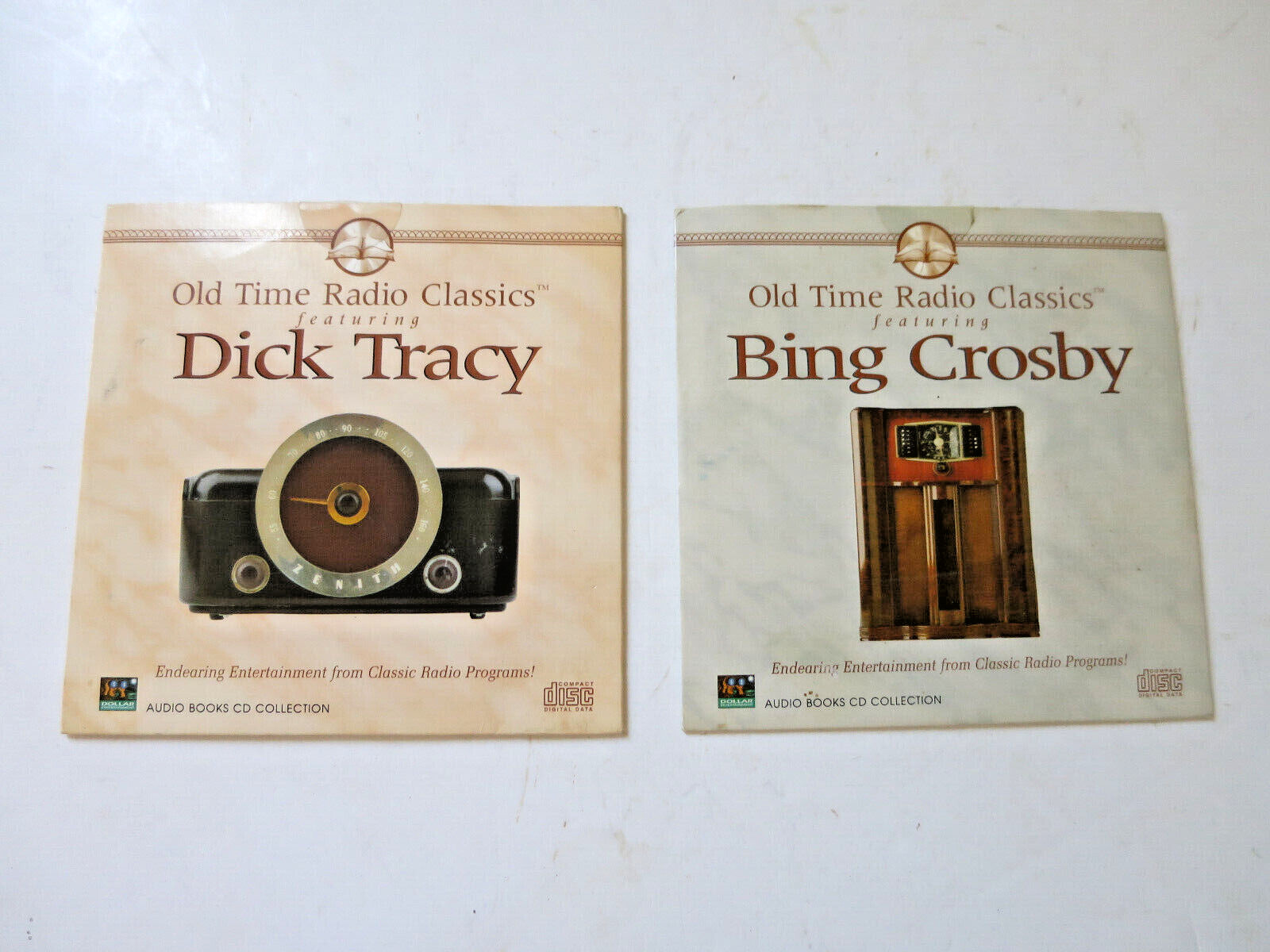 Audio Books — Dick Tracy & Bing Crosby