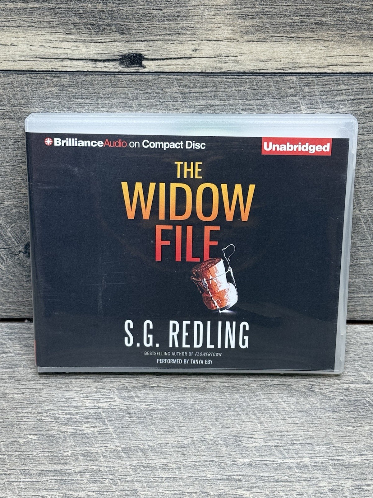 The Widow File (Audiobook CD Unabridged) S.G. Redling — A Dani Britton Novel